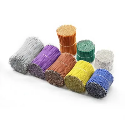 American Standard Solid PVC Insulated Tinned Copper Welding Wire 24 AWG 30mm for Electronic Equipment