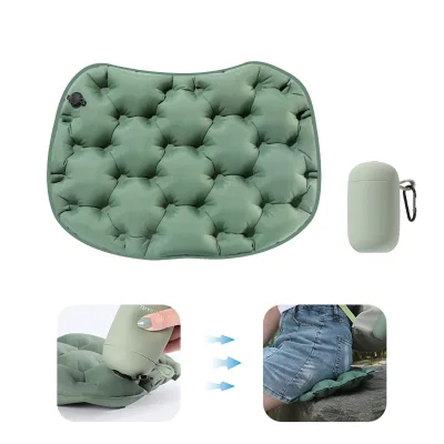 Inflatable Seat Cushion, Outdoor Portable Folding Moisture-proof Pad, Travel Camping Hiking Concert Seat Cushion, Fart Cushion