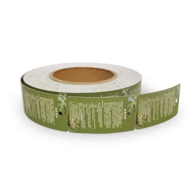 Custom Printed Luxury Perfume Label Sticker Gold Foil Embossed Cosmetic Labels Roll UV Glossy Vinyl PET PP Adhesive Paper