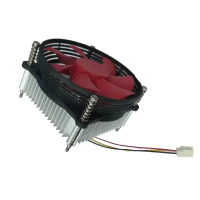 Cheap Cpu Cooler Dongguan Manufacturer for PC Intel Processor Socket Aluminum Heatsink Fan 3 Pin 4pin Pwm Function