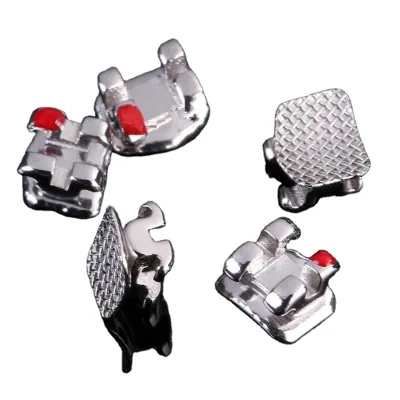 Hot Hot Dental Orthodontic Marked Base Mesh Metal Ortho Brackets