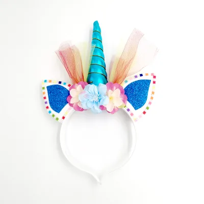 Unicorn Styled LED Blinking Flashing Hairband for Party Decorations