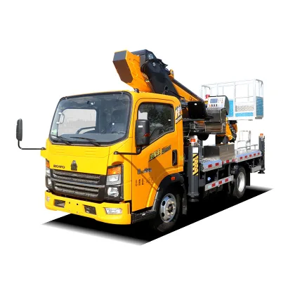 SINOTRUK HOWO Factory-Priced Custom AWP New 23M 27M 30M 30Mmax Aerial Working Truck for Efficient Diesel Operations Manual