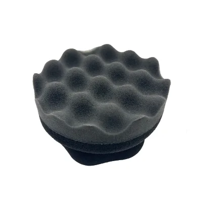 China Factory Large Tire Shine Applicator Pad Hex-Grip Tire Dressing Ceramic Cleaning Applicator Pad