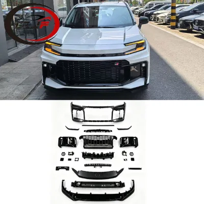 CZJF Front Bumper Face Lift Kit Direct Fit for Toyota RAV4 2026 Convert to GR Sport Look
