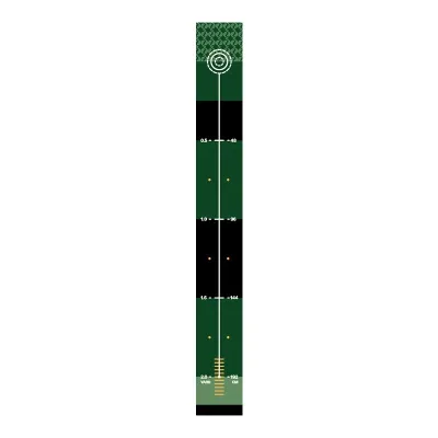 Factory Sales Indoor Golf Putter Exerciser Practice Mat Percussion Mat Golf Putter Mat