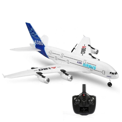 WLtoys A120 Model Airplane RTF RC Wingspan Aircars A150 Model Plane Airbus A380 2.4GHz 3CH EPP Fixed Wing 747 RC Plane Toys