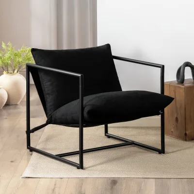 Customized High-End Modern Living Room Sofa Chair Set Luxury Lazy Style for Lunch Break Fabric Upholstery Foam Cotton Filling