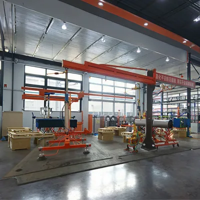 Pneumatic Loading Manipulator - Pneumatic Arm for Precision Handling of Steel Plates