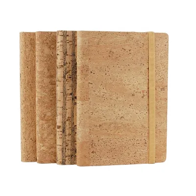 A4/A5/A6 Cork Notebook Custom Logo Eco-Friendly Sustainable Wholesale Natural Cork Cover Journals