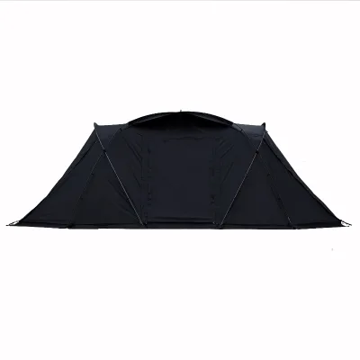 GSD Outdoor Camping Large Family Tent Travel Accessories Easy Portable Waterproof Tunnel Tent With Canopy Sun Shelter Tent