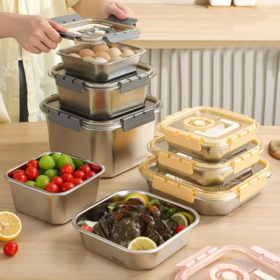 Lunch Box High Quality Lower Price Eco Friendly Food Container Bento Box Stainless Steel Lunch Box for Kids