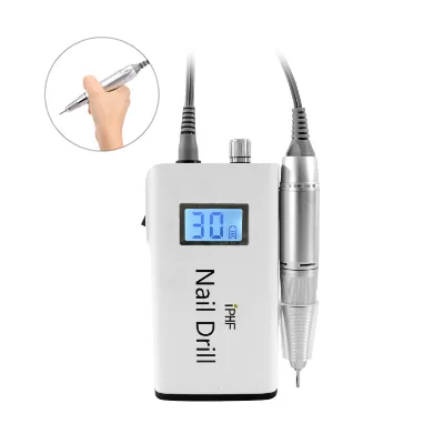 30000rpm Nail Drill Rechargeable Portable Nail Drill Professional Electric Nail File Drills