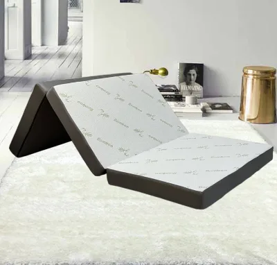 Bedroom Furniture Cheaper Price Folding Mattress 3-Folding Sofa Bed Memory Foam Single Size Bed Folding Foam Mattress