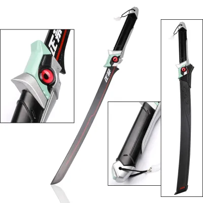 OW Overwatch Weapon Genji Masamune Deflect Blade Real Wakizashi Sword