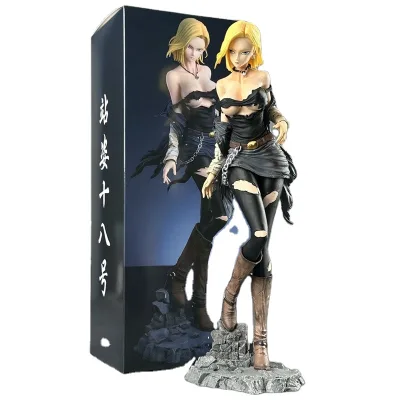 30Cm Good Quality Dragoned Ball Z Lazuli Android 18 Anime Cartoon Model Toy Anime PVC Figure