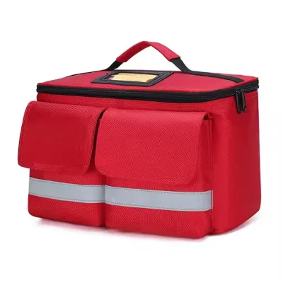 Large Capacity Clinic Bag Shoulder Outdoor Hiking Camping Car First Aid Kit Portable Handbag Home First Aid Bag