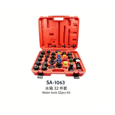 Professional Water Tank 32pcs Kit Automotive Cooling System Repair Water Tank 32pcs Kit Heavy Duty Service Set