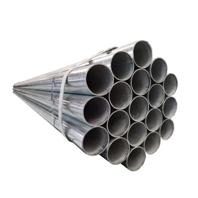 Factory Price Tianjin Manufactured Pre-Galvanized Steel Pipe Corrugated Culvert Whole Culvert EN Standard ERW Steel Pipe Cutting