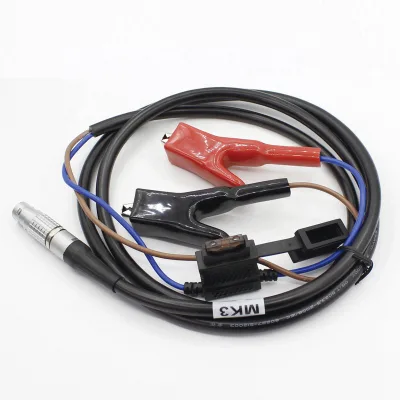 Brand New MK3 Radio Power Cable Connect External Radio to the Storage Battery 2-PIN GPS RTK for Surveying Equipment