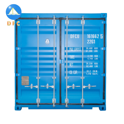 Fashion Design Strong Metal Seaworthy Storage Box 20ft Dry Cargo Shipping Container for Logistics