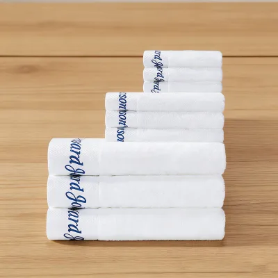 Luxury Hotel Collection 100% Cotton Bath Towels Soft Absorbent Towel Set for 5-Star Hotels & Spas