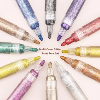 Diy Pen Kits Wholesale 24 Colors Premium Waterproof Permanent Acrylic Paint Art Marker Pen