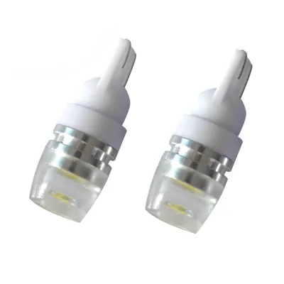 T10 2 SMD 5630 Lens LED 2md 5730 Spot 168 194 Car License Plate Light Cold White Blue Red Yellow Green Ice Blue 6500K 12V