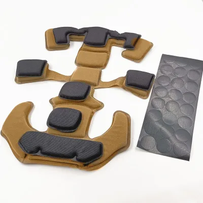 Custom Logo Oem /Odm Protect Equipment Comfort Set Helmet Padding Mat