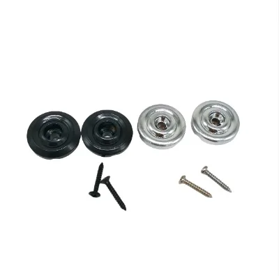 Bass String Retainer for Electric Bass Guitar Accessories Black and Silver