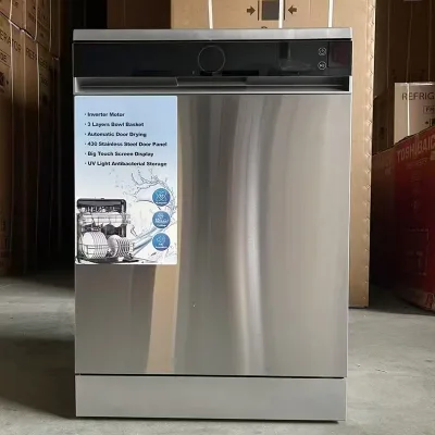 Smart Built-in Dishwasher 16 Sets Quick Wash Auto Open Door Multi-Program Stainless Steel Household Kitchen Dishwasher
