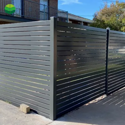 New Outdoor Fencing Material Aluminum Fence Aluminum Cutting Fence