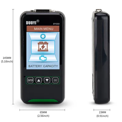 12V 24V CCA Automotive Bad Cell Load Test Tool Digital Analyzer Car Battery Deep Cycle Tester for Car Truck Motorcycle SUV Boat