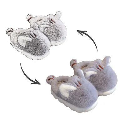 Teddy Bear slippers slippers for Women Shoes Unstuffed Plush Skins Winter Slipper Wholesale Plush Toys Plush