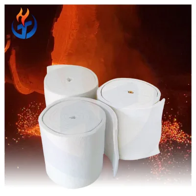Customized Refractory Ceramic Fiber Blankets ISO9001 Certified High Purity Alumina Silica