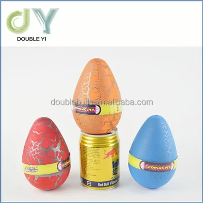 Super Size Colorful Crack Hatch & Grow Dinosaur Eggs for Wholesale