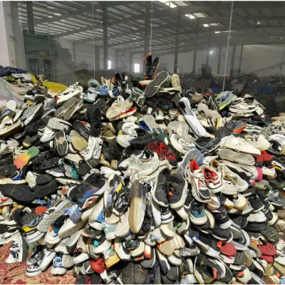Second Hand Used Branded Sports Shoes Unisex Slip on Breathable Outdoor Autumn Winter Summer