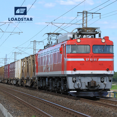 Predictable Pre-Scheduled Departures for Rail Freight Port Congestion-Free Express Shipping