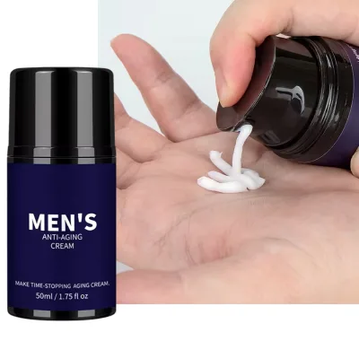 Manufacturer Custom Logo Mens Anti Aging Cream Skin Care Organic Herbal Vitamin C Acne Treatment Moisturizing Whitening