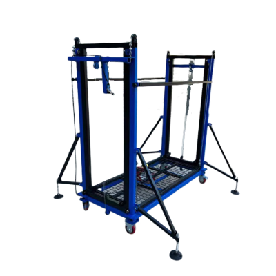 300-500kg Electric Lifting Scaffolding Elevator Automatic Lift Platform Foldable Electric Scaffolding Lift Platform
