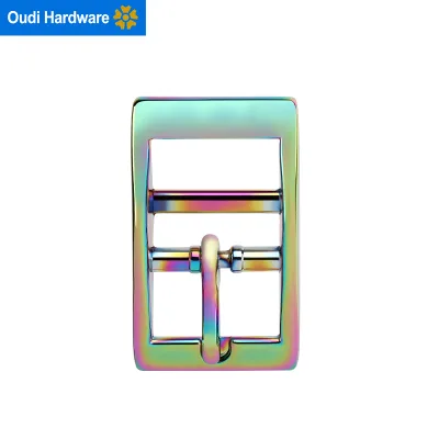 Double Prong Buckle Heavy Duty Strap Adjuster Buckle with Two Prongs for Work Belts Duty Belts