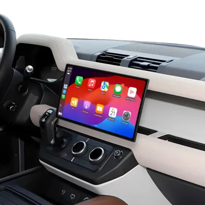 For 2018-2024 Land Rover Defender 11.4"Android Touch Screen Wireless CarPlay Auto DSP Built-in GPS Navigation Dashboard Mount 1