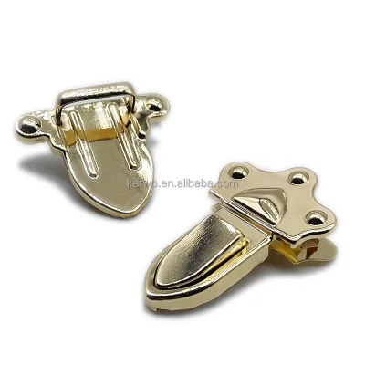 Wholesale Bag Locks Design Handbag Press Lock Metal Hardware for Bags and Luggage Purse Lock