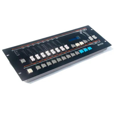 New Design Upgrade DMX Automatic Light Controller 304 Channel 8 Slider Computer Programming