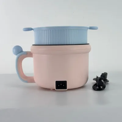 Electric Skillets Non Stick Coating Mechanical Control Temperature Control Cooking Pot Hot Pot Steamer Large Capacity KL04001