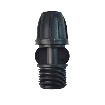 Garden 8/11 Male Straight With Lock Nut Water Pipe Irrigation System