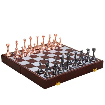 Large Premium Foldable Magnetic International Chess Set Tournament Western Chess Game Storage Board XCL Brand Customizable