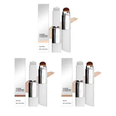 High-quality vegan foundation stick that effectively covers minor facial imperfections long-lasting and waterproof