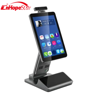 Wholesale 10.1 Inch All-in-One Desktop Kiosk Self Service Touch Screen Restaurant Self Payment Facial Recognition Camera Machine