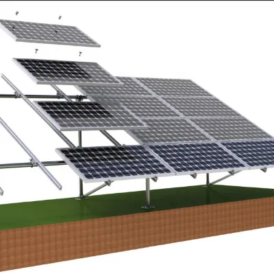 Customized solar panel ground mounting bracket system